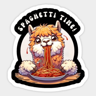 SPAGHETTI TIME! Sticker